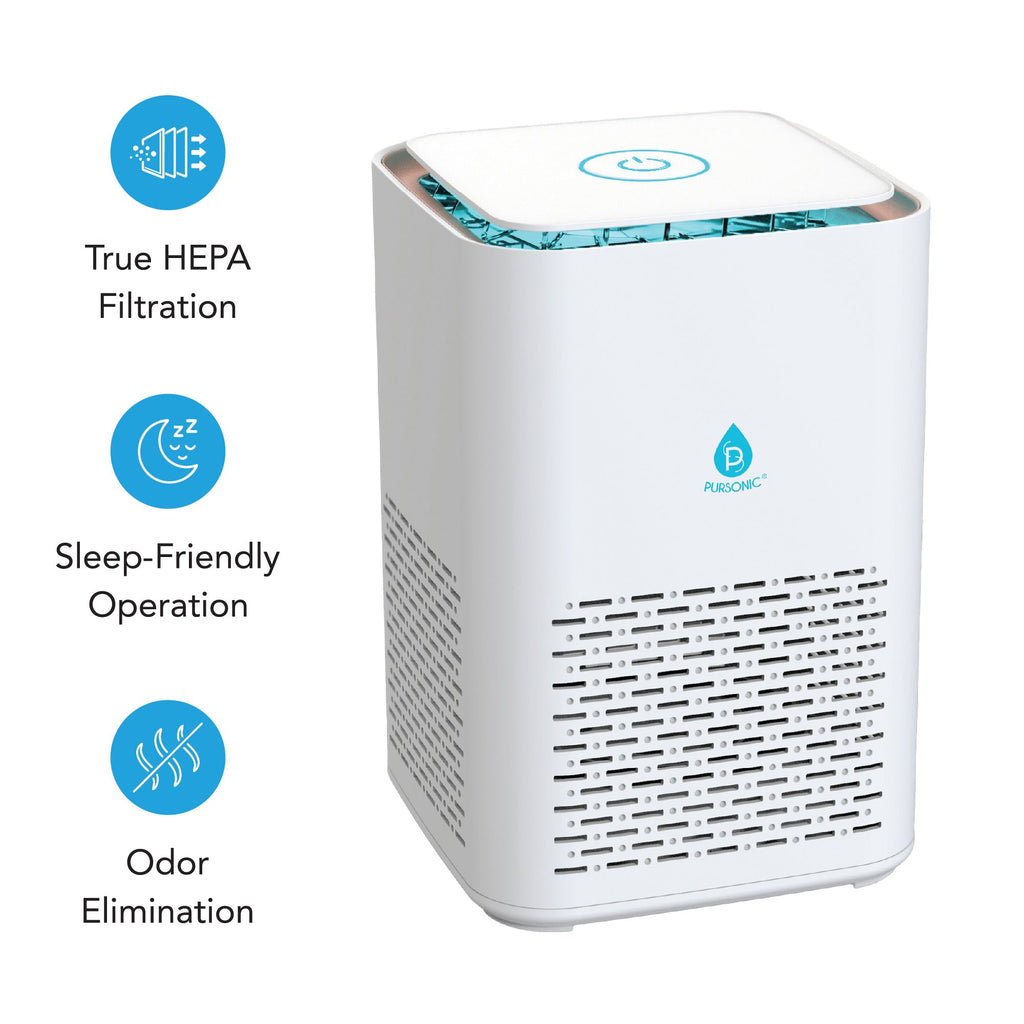 Pursonic Ultimate Wellness Bundle: Air Purifier, Diffuser & Essential Oils Set